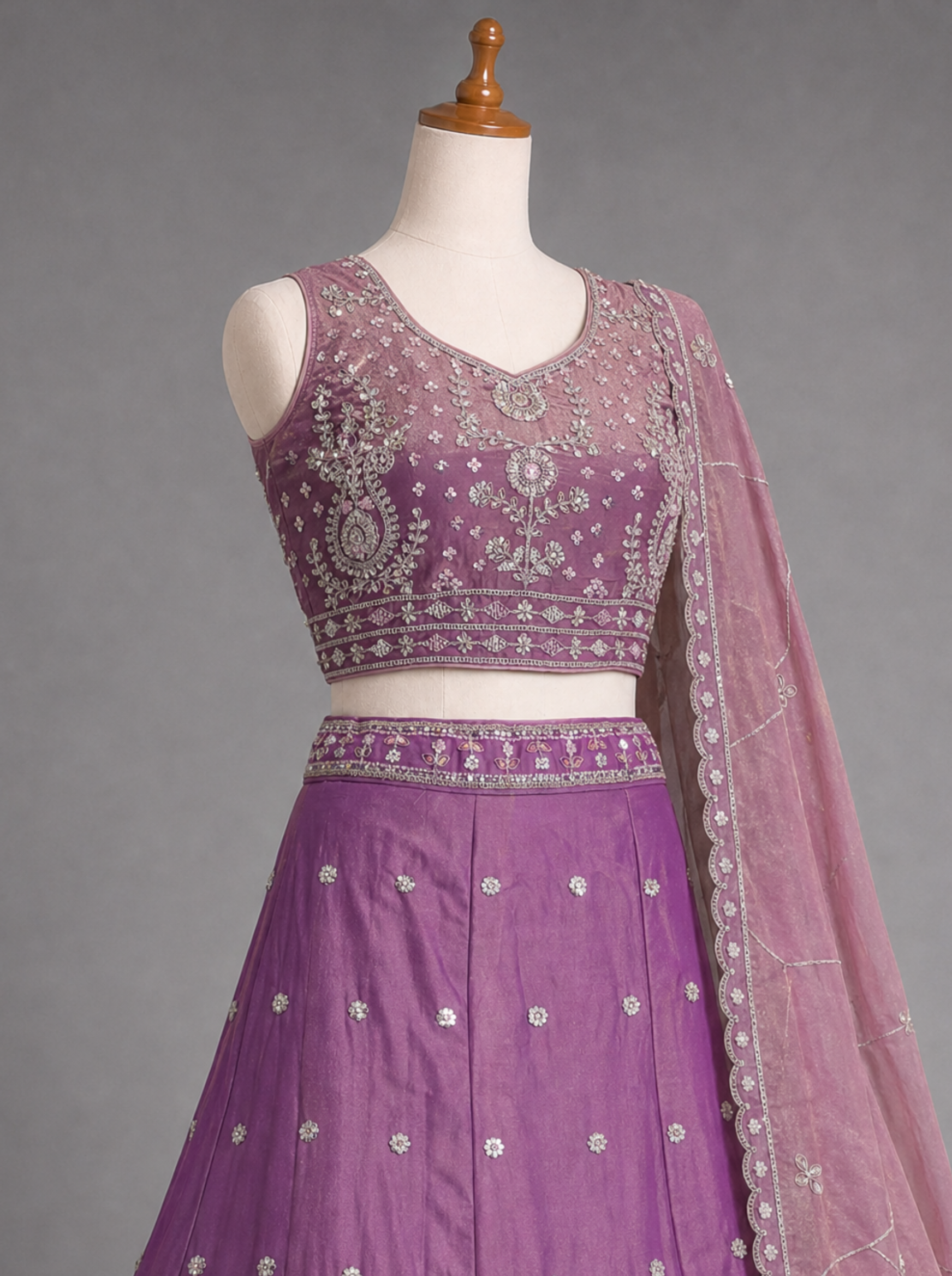 Elegant Floral Chaniya Choli