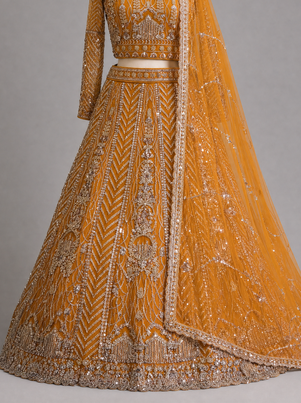 Luxury Embroidered Lehenga