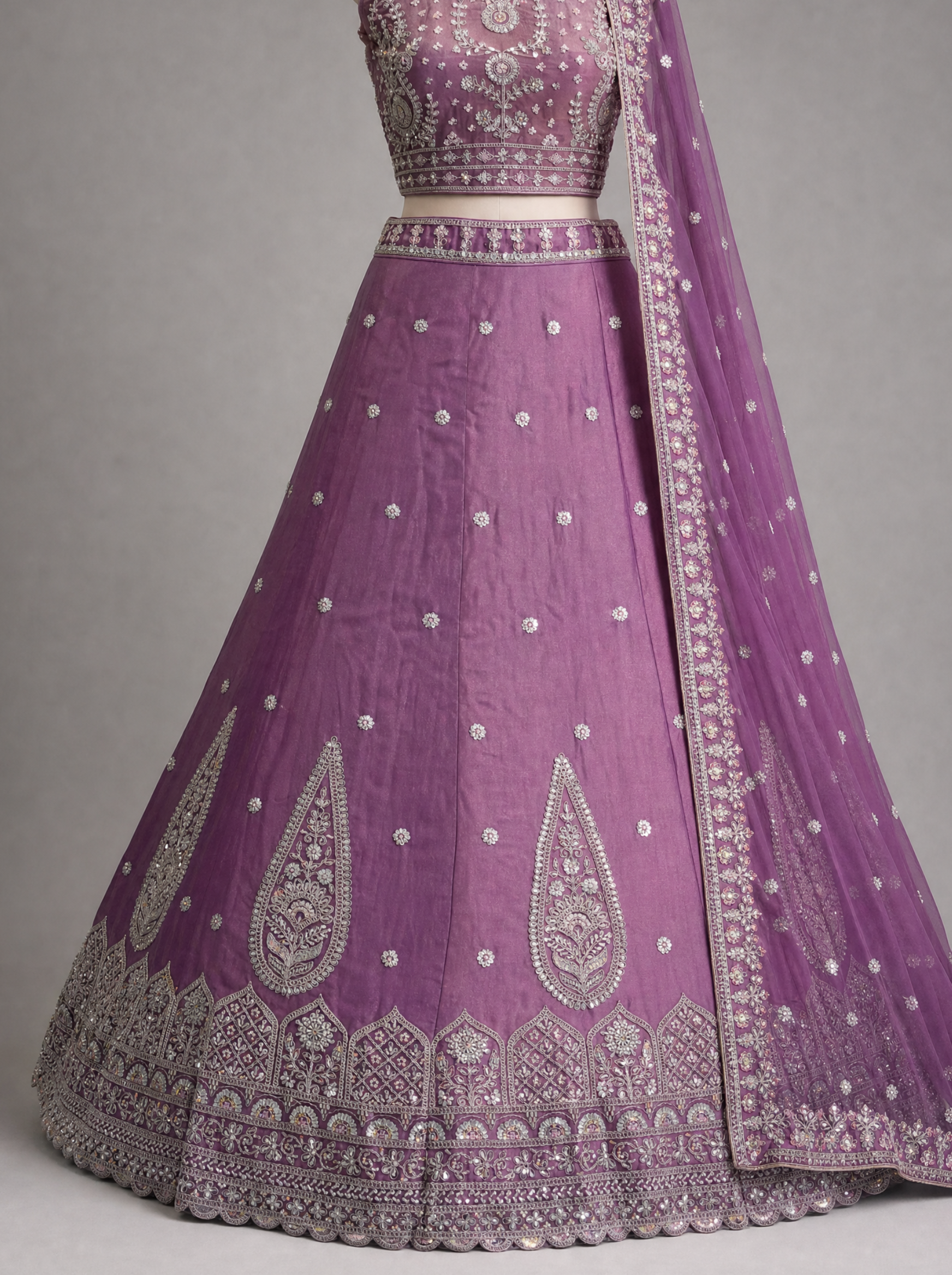 Elegant Floral Chaniya Choli