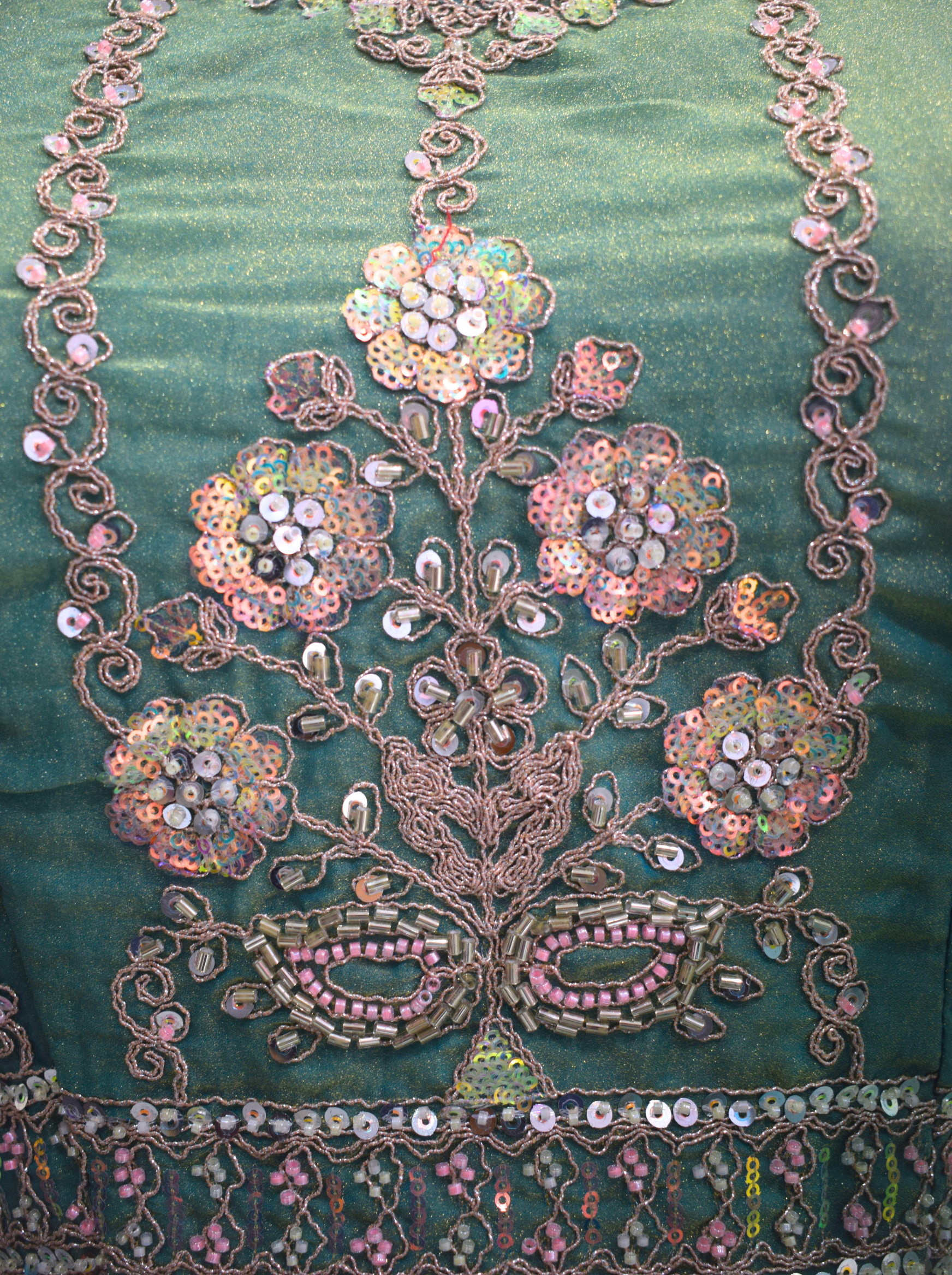 Royal Mirror Work Lehenga