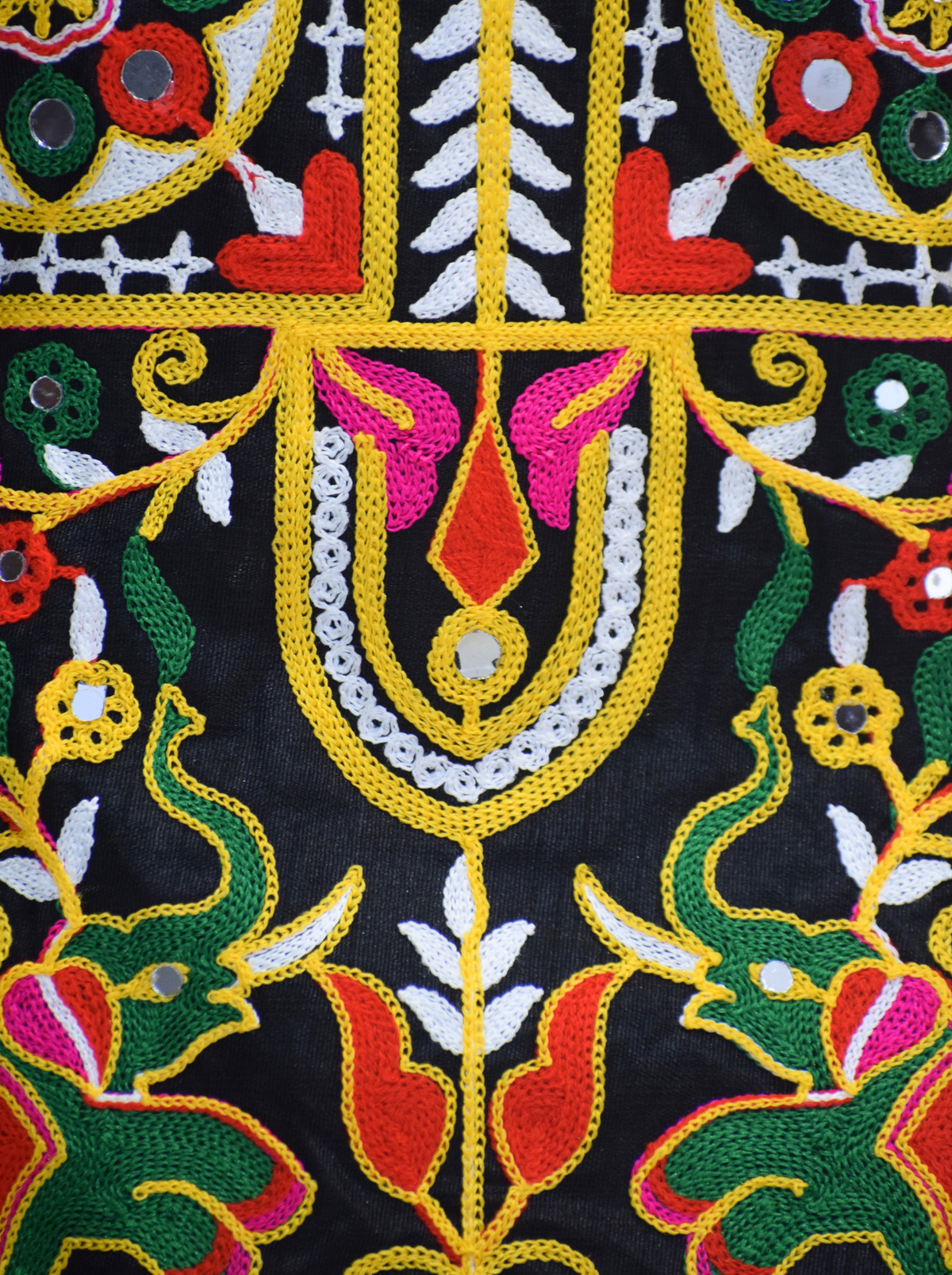 Traditional Mirror Work Embroidered Chaniya Choli