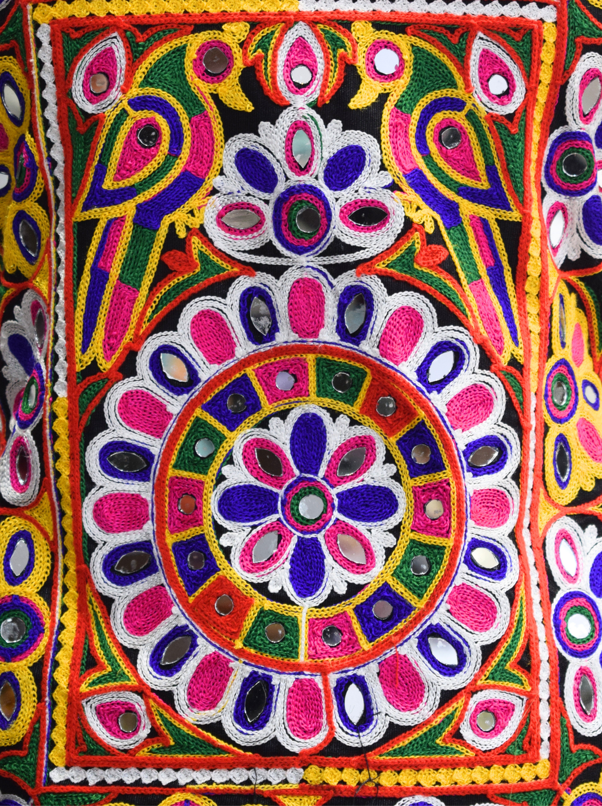 Vibrant Kutch Mirror Work Chaniya Choli