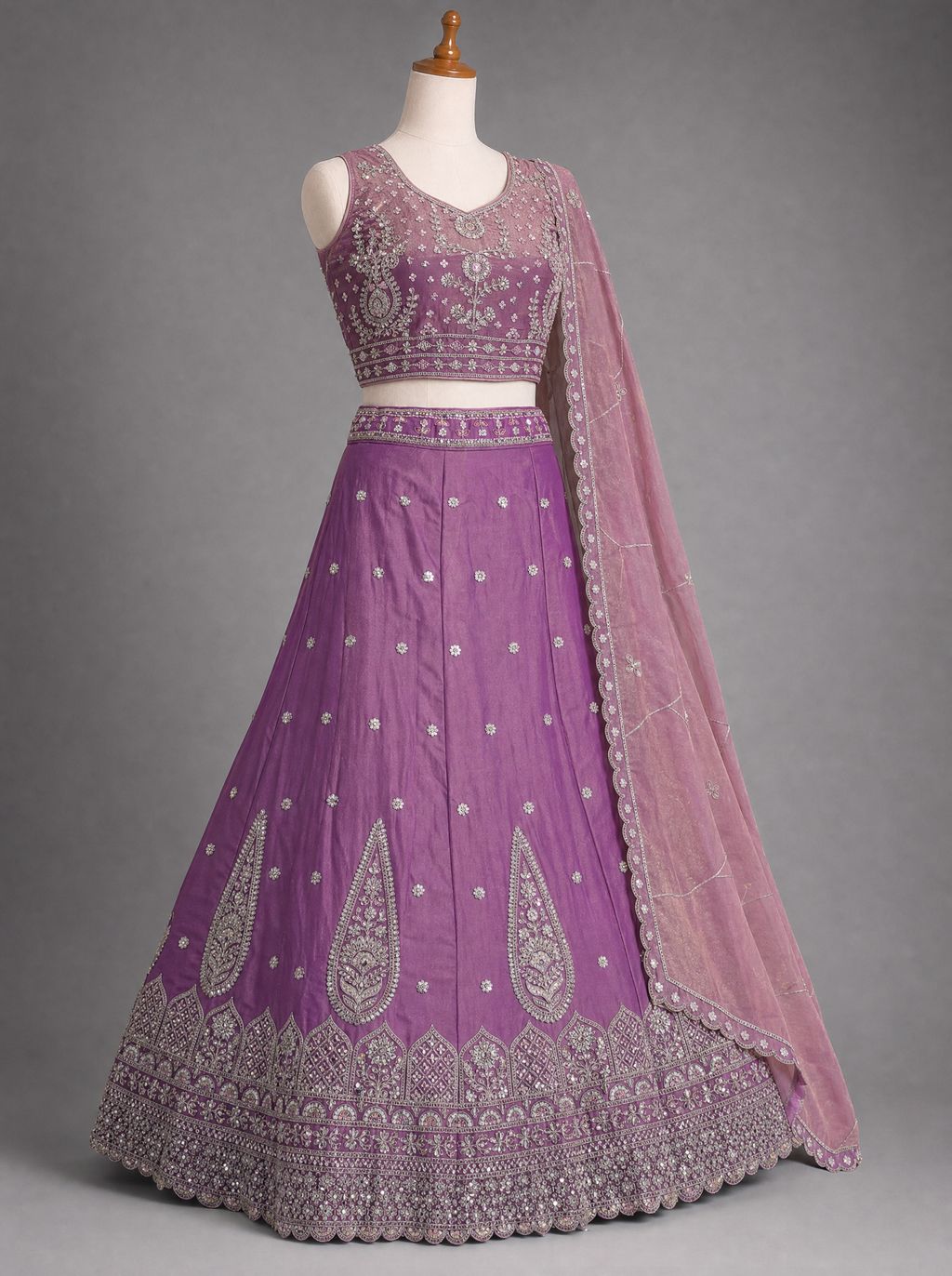 Elegant Floral Chaniya Choli