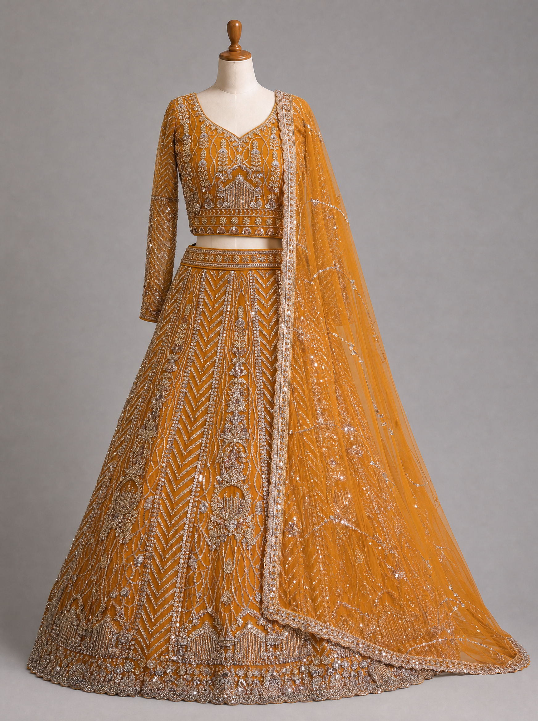 Luxury Embroidered Lehenga